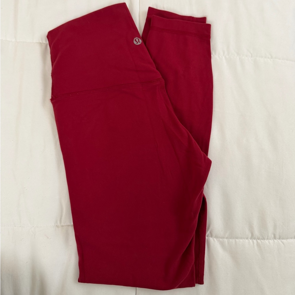 Lululemon Align legging - dark red size 4